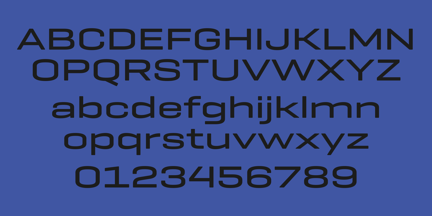 Example font Geogrotesque Expanded #2